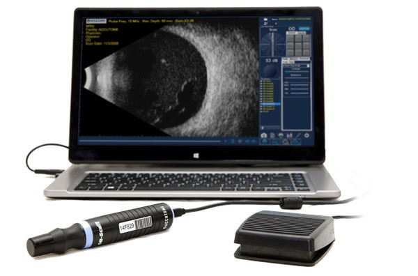 Keeler B-Scan Plus with monitor and footswitch